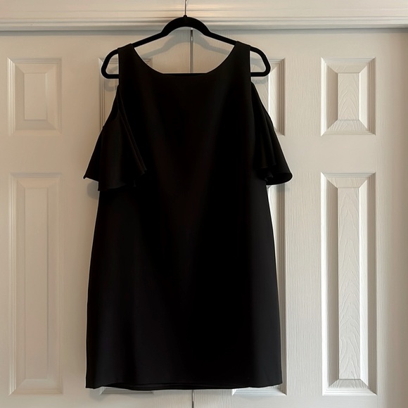 Chelsea28 Dresses & Skirts - Chelsea 28 Cold Shoulder Cocktail Dress, XL, Black